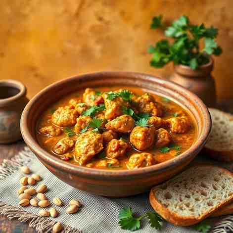 West African Food Recipes - Easy Peanut Stew